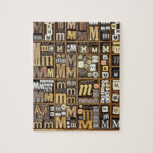 Puzzle Lettre M