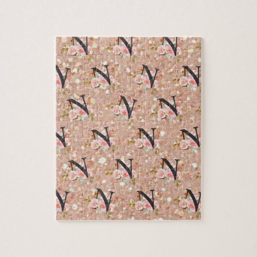 Puzzle Lettre N (Vertical)