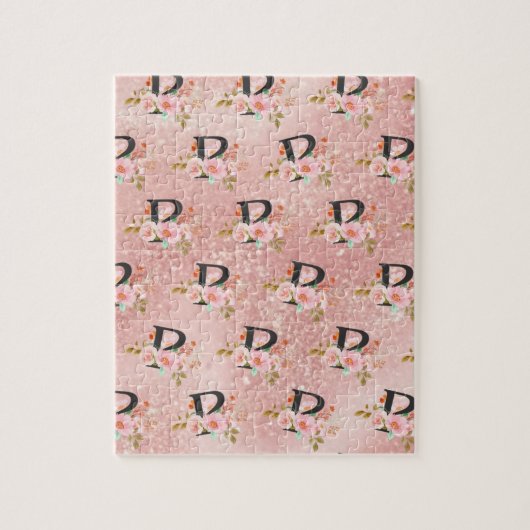 Puzzle Lettre P (Vertical)