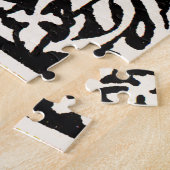 Puzzle LETTRE vintage M ART NOUVEAU (Côté)