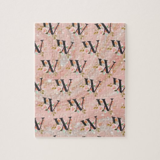 Puzzle Lettre W (Vertical)