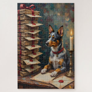 Puzzle Lettres d'amour vintage de la Saint-Valentin pour