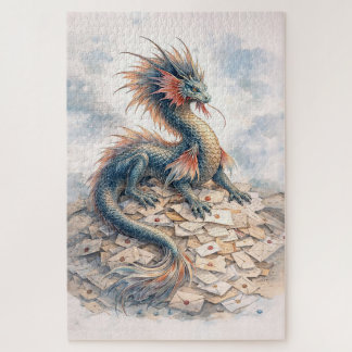 Puzzle Lettres de dragon aquatique