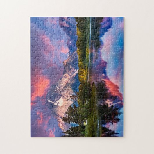 Puzzle Lever de soleil à la courbure d'Oxbow (Vertical)