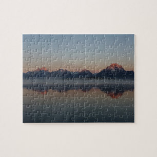 Puzzle Lever de soleil au Jackson Dam Grand Teton Nationa