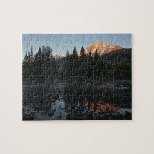 Puzzle Lever de soleil de Grand Teton à Cottonwood Creek