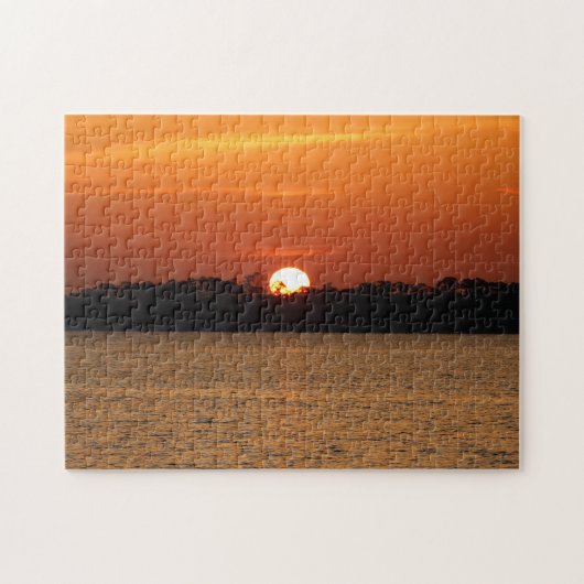 Puzzle Lever de soleil sur la baie de Perdido (Horizontal)