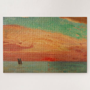 Puzzle Lever de soleil sur la mer de l'Est (Art asiatique