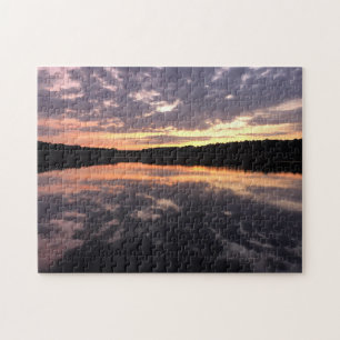 Puzzle Lever de soleil sur le lac Bear