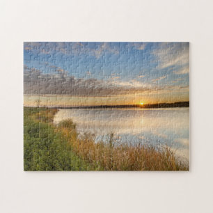 Puzzle Lever de soleil sur les zones humides à Arrowwood