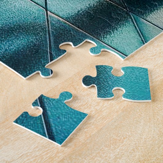 Puzzle Lever de soleil tropical (Côté)