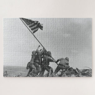 Puzzle Lever du drapeau sur Iwo Jima