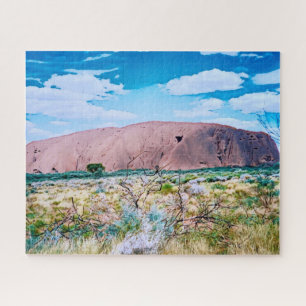 Puzzle lever du soleil à Uluru Australie centrale voyage