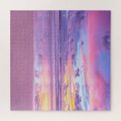 Puzzle Lever du soleil de bonbon de coton : vue sur la pl (Horizontal)