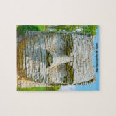 Puzzle Lèvres en cuir Wyandot Chef indien (Horizontal)