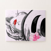 Puzzle Lèvres - Lady (Horizontal)