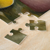 Puzzle Lévrier avec œufs de Pâques vacances (Côté)