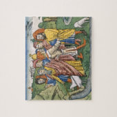 Puzzle L'exode 17 1-7 Moïse fait l'écoulement d'eau à (Vertical)