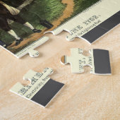 Puzzle L'expérience de Benjamin Franklin avec le cerf-vol (Côté)