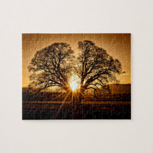 Puzzle L'explosion du coucher du soleil - 8x10 - 110 pcs