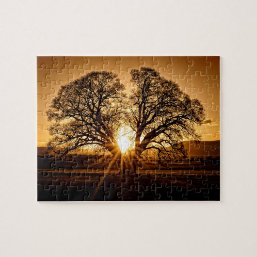 Puzzle L'explosion du coucher du soleil - 8x10 - 110 pcs (Horizontal)