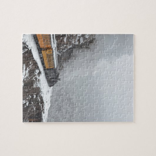 Puzzle L'express polaire arrondit la courbure (Horizontal)