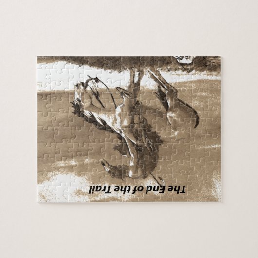 Puzzle L'extrémité de la traînée (Horizontal)