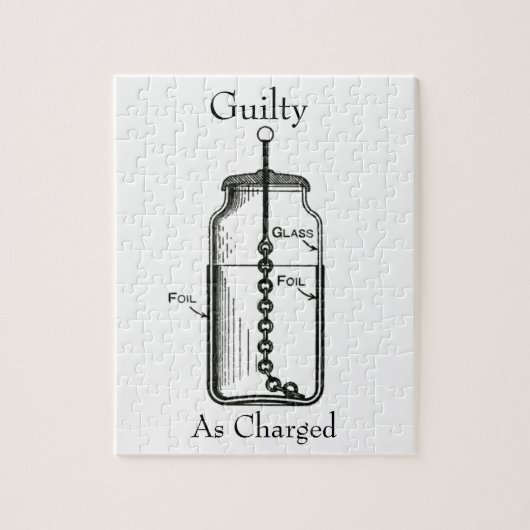 Puzzle Leyden Jar coupable (Vertical)