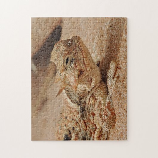 Puzzle Lézard à cornes (Vertical)