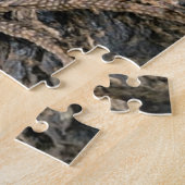 Puzzle lézard brun cool (Côté)