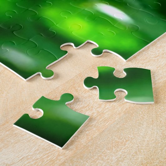 Puzzle Lézard vert (Côté)