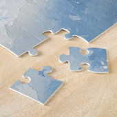 Puzzle Lhassa Apso Dog in Sledge Let it Neige Noël (Côté)