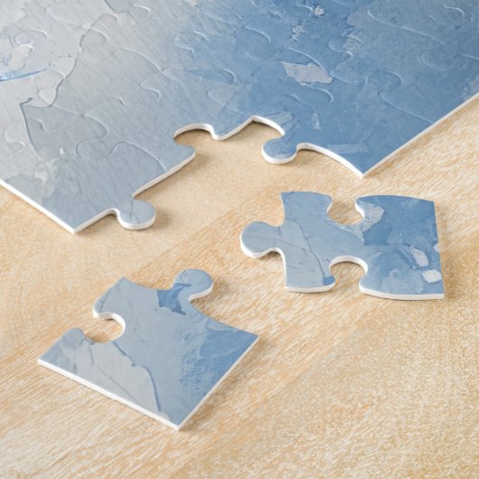 Puzzle Lhassa Apso Dog in Sledge Let it Neige Noël (Côté)