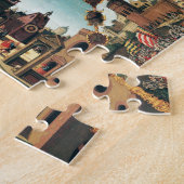 Puzzle L'histoire de David, dessus de table peint, 1534 (Côté)