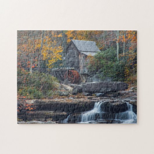 Puzzle L'historique usine de Grist sur Glade Creek (Horizontal)