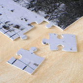 Puzzle L'hiver à la campagne.... (Côté)