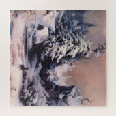 Puzzle L'hiver dans les Rocheuses (par Thomas Moran) (Horizontal)