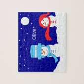 Puzzle L'hiver est neige : (Vertical)