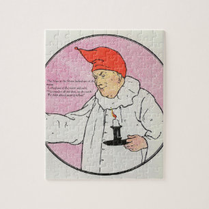 Puzzle L'homme dans la lune mère oie rime de la pépinière