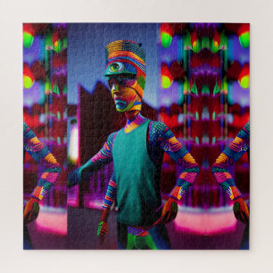 Puzzle L'Homme Qui A Frappé Mon Café - Ken Gage Art