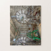 Puzzle L'horloge fonctionne dans la tour (Vertical)