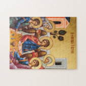 Puzzle L'hospitalité de l'icône orthodoxe d'Abraham (Horizontal)