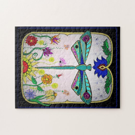 Puzzle libellule (Horizontal)