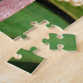 Puzzle libellule avec fleurs blanches (Côté)