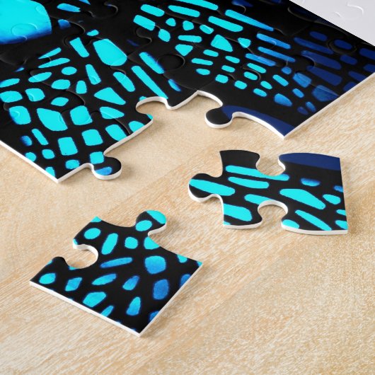 Puzzle libellule bleue (Côté)