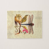 Puzzle Libellule Botanique Nature Faune Hoefnagel Art (Horizontal)