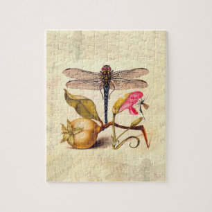 Puzzle Libellule Botanique Nature Faune Hoefnagel Art