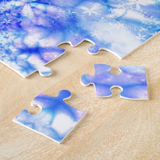 Puzzle Libellule d'hiver (Côté)