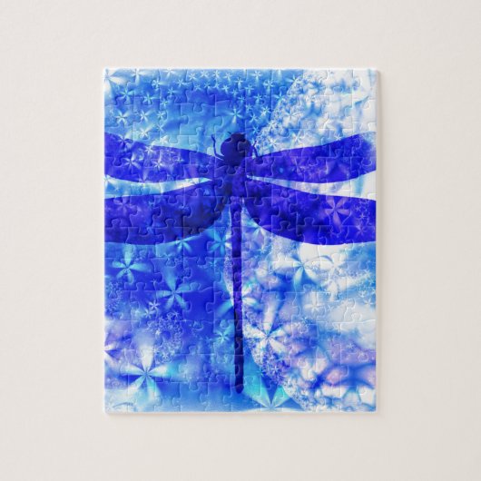 Puzzle Libellule d'hiver (Vertical)