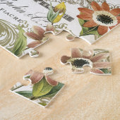 Puzzle Libellule française vintage moderne (Côté)